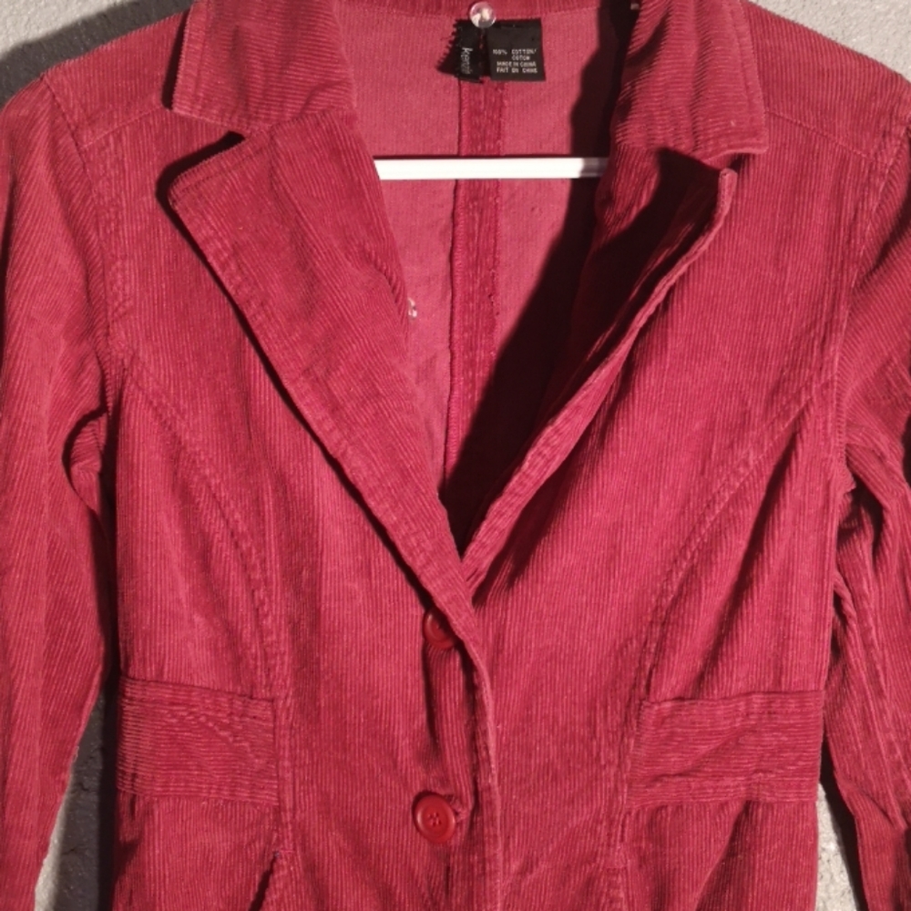 Raspberry red jacket - Picture 2 of 4